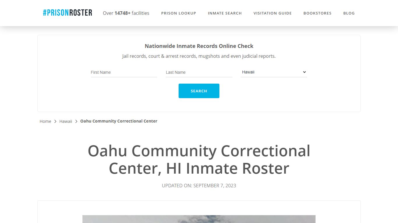 Oahu Community Correctional Center, HI Inmate Roster - Prisonroster